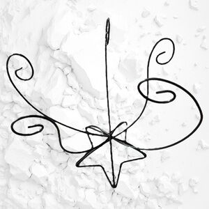 Black Wire Display Rack